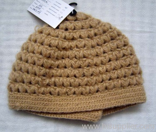 acrylic jacquard knitted hat