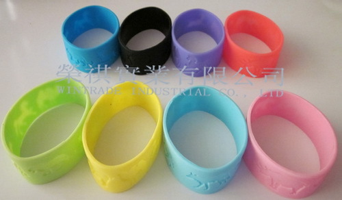 Color silica gel bracelet