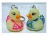 Glow-in-Dark Bikini Duck Keychain