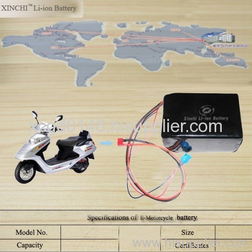 lithium battery for e-motorcycle