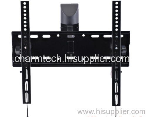 Black Tilting and Swiveling LCD TV Mounts