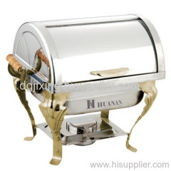 gold chafing dish