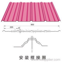 prepainted corrugated steel sheet