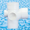 UPVC fittings for Drainage Reduing Sweep Junction M/F With I/O