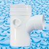 UPVC fittings for Drainage Reduing Sweep Junction M/F