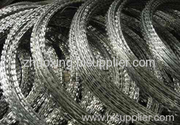 galvanized steel razor barbed wire mesh