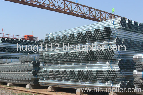 Galvanized steel pipe