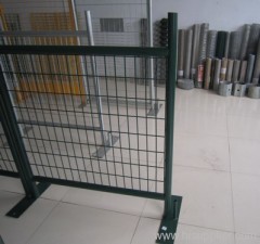 Welded temporary fence