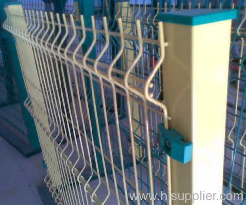 pvc coated wire mesh fence