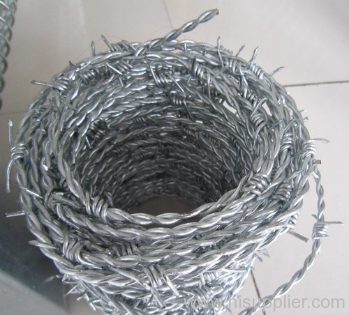 electro galvanized barbed wire