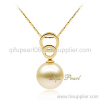 18K Yellow Gold Southsea Pearl Pendant