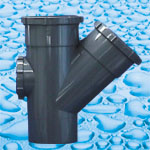 UPVC fittings for Drainage Y-Junction M/F With I/O or Without I/O