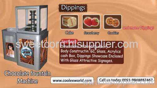 India chocolate fountain machine