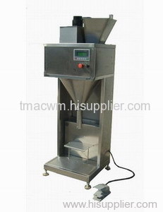 semi auto powder filling machine