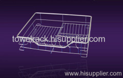 stainless steel kitchen drawer basket