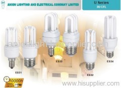 3u CFL energy saving lamp