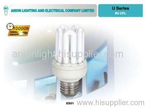 5U cfl energy saving lamp