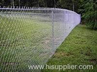 Chain link fence