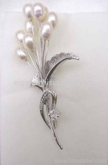 pearl brooch