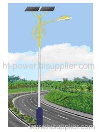 solar panel street light