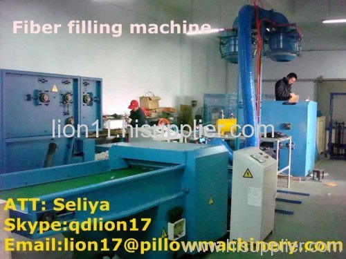 Fiber filling machine