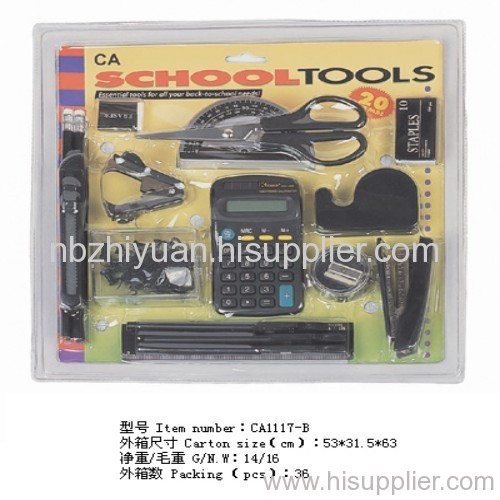 Blister Card Stationery Tool Set