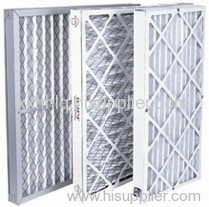 Primary effect multi-fold plate frame filter