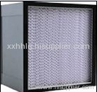 China High efficiency filter with partition