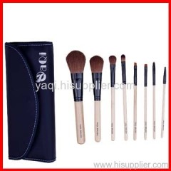 Professional makeup brush set