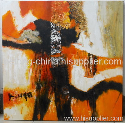 abstract realist oil painting