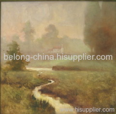 hand made impression landscape oil painting