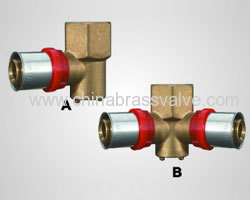 Female Wallplate Elbow