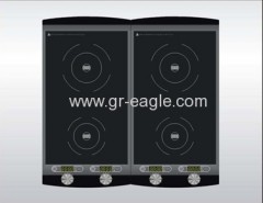 dual zone induction cookers