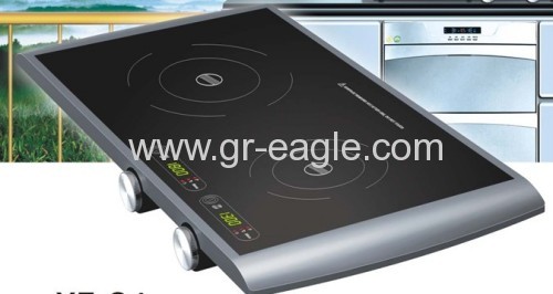 Electrical 2 zone induction cooker