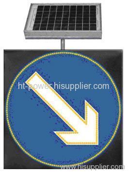 Solar traffic lights with Accumulator