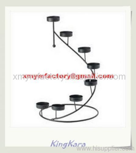 KingKara Iron Candle Holders