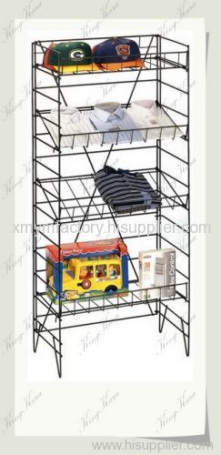 KingKara Iron Wire Corner Wall Rack