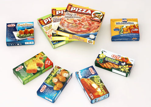 frozen food packaging boxes