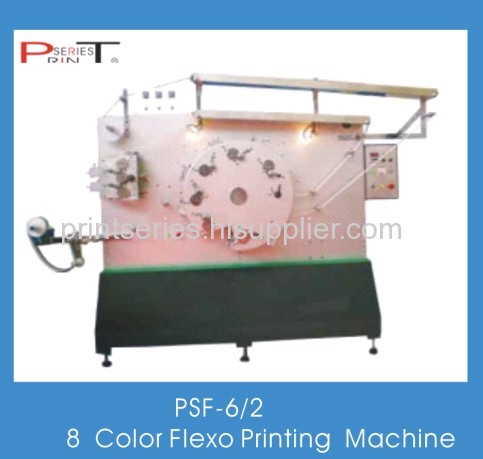 8 colors flexo printing machine