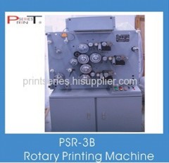 3 colors label printing machine
