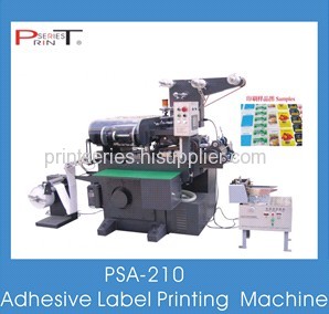 adhesive paper printing machine