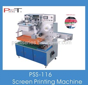 1 color screen printing machine