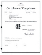 CSA Certificates
