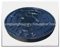 casting manhole cover with frame