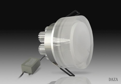 Led ceiling light with external driver and long life span