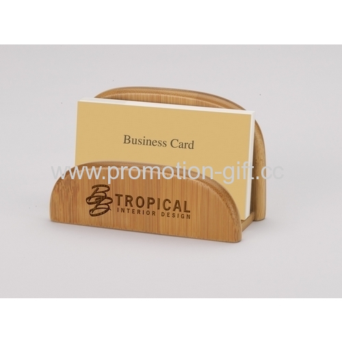 Garde Bamboo Business Card Holder