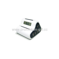 Letter cutting machine clock