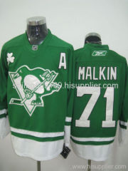 NHL Jerseys Pittsburgh Penguins 71 Evgeni Malkin green A jersey