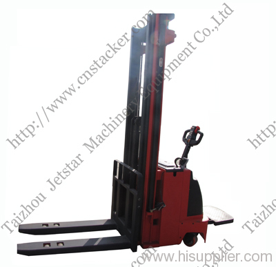 1500kg Electric Stacker for single-decked pallet,lift 5500mm