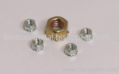 brass screw nut